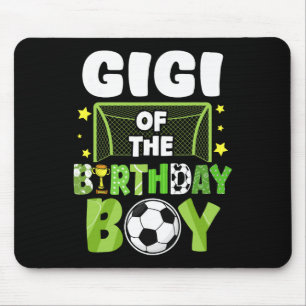 Mousepad Futebol Gigi Aniversário Menino Festa Futebol Famí