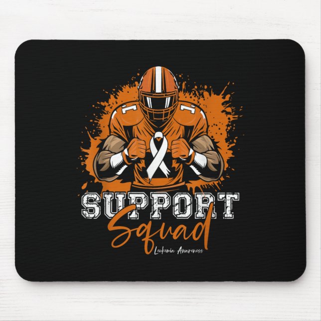 Mousepad Futebol Laranja Laranja de Futebol do Esquadrão de (Frente)
