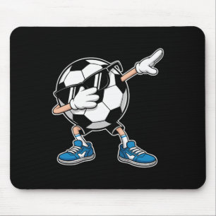 Mousepad Futebol Legal de Dabbing Legal com Óculos de Sol e