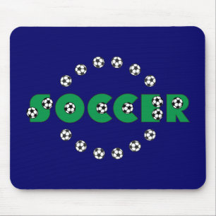 Mousepad Futebol no verde