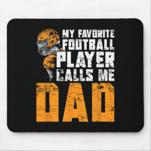 Mousepad Futebol Pai Americano do Jogador de Futebol dia de