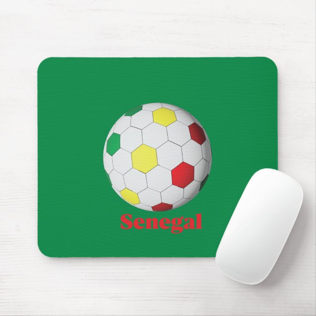 Mousepad Futebol Senegalês (Com mouse)
