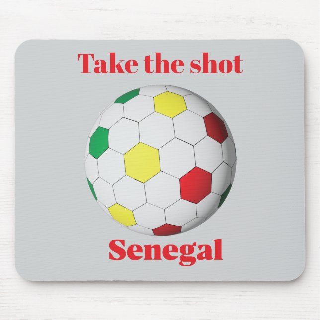 Mousepad Futebol Senegalês (Frente)