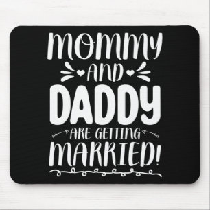 Mousepad Futura Noiva E Noivo Mãe E Pai Estão Se Casando