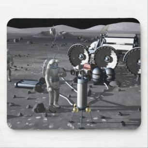 Mousepad Futuras missões de exploração do espaço 2