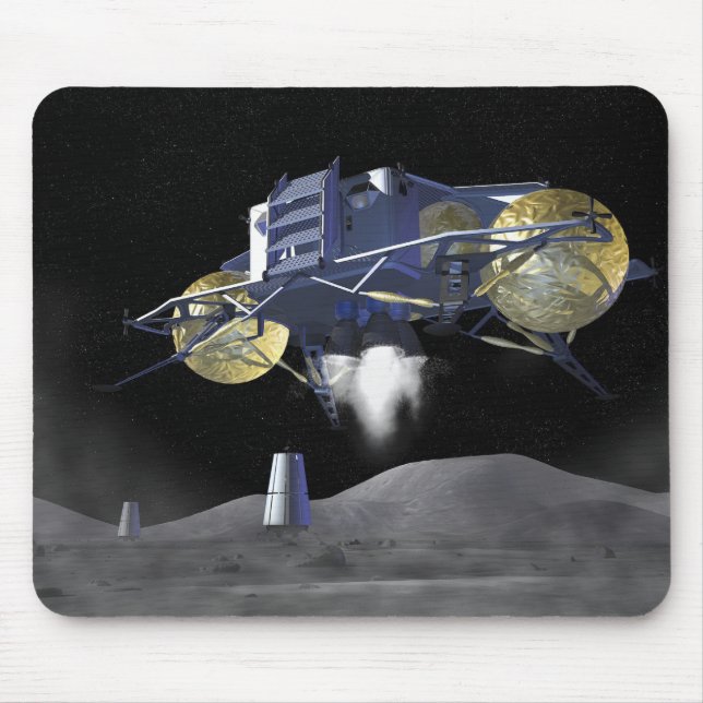 Mousepad Futuras missões de exploração do espaço 4 (Frente)