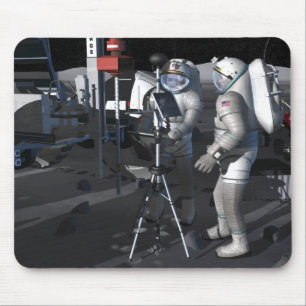Mousepad Futuras missões de exploração do espaço 5