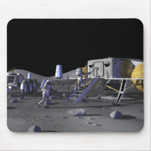Mousepad Futuras missões de exploração espacial 13