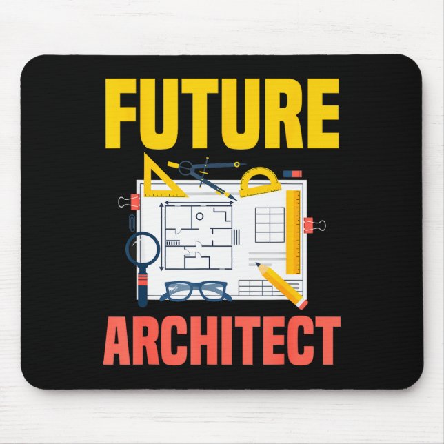 Mousepad Future Architect Funny Architecture Architect  (Frente)