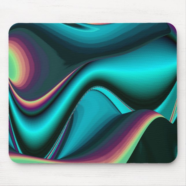 Mousepad futurista, Abstrakt Regenbogen (Frente)
