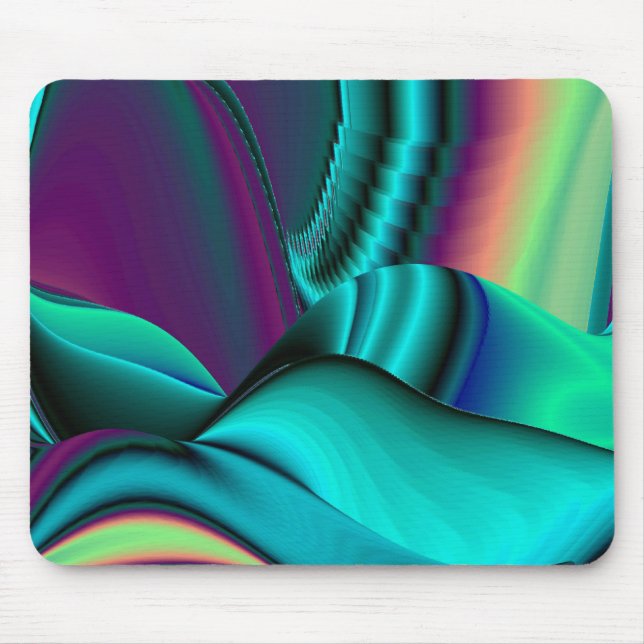 Mousepad futurista, Abstrakt Regenbogen (Frente)