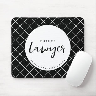 Mousepad Futuro Advogado Elegante Xadrez Personalizado