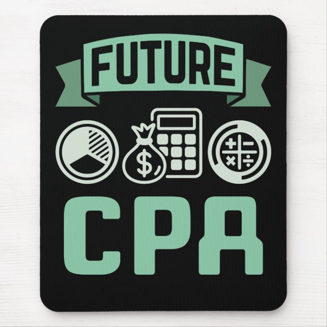 Mousepad Futuro contador CPA (Frente)
