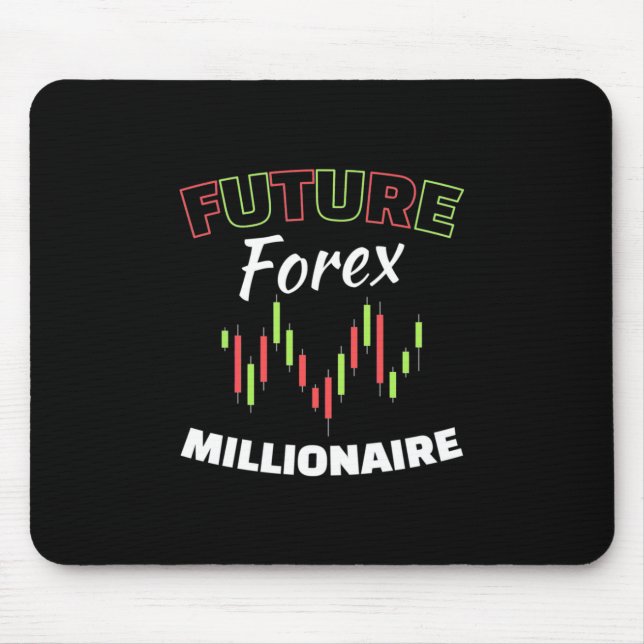 Mousepad Futuro do Investidor Forex Millionaire (Frente)
