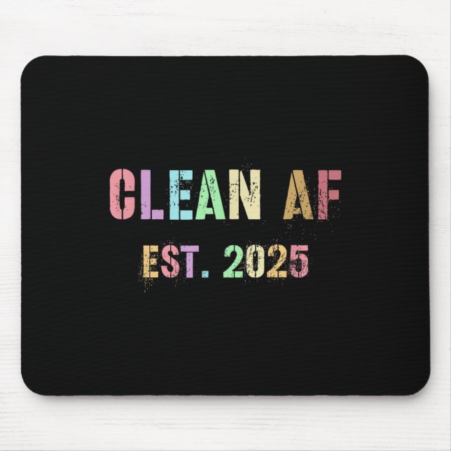 Mousepad Futuro Engraçado Limpo Af Est 2025 Griling Clean P (Frente)