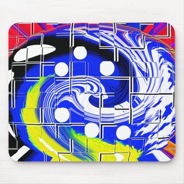 Mousepad Futuro mapa de galáxias (Frente)
