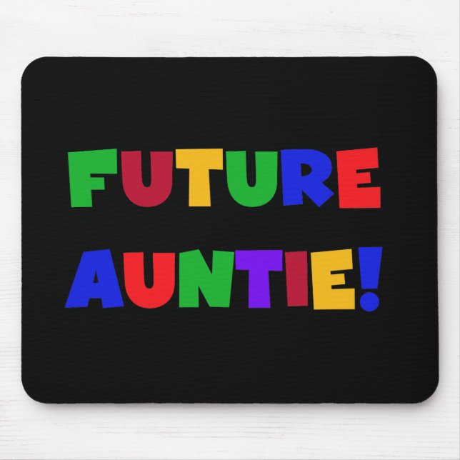 Mousepad Futuros Camisetas e presentes de cores primárias (Frente)