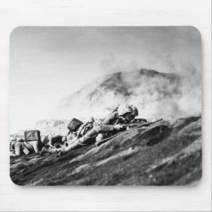 Mousepad Fuzileiros navais de WWII no Beachhead de Iwo Jima