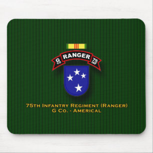 Mousepad G Co, 75th infantaria - guardas florestais - 23d