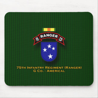 Mousepad G Co, 75th infantaria - guardas florestais - 23d