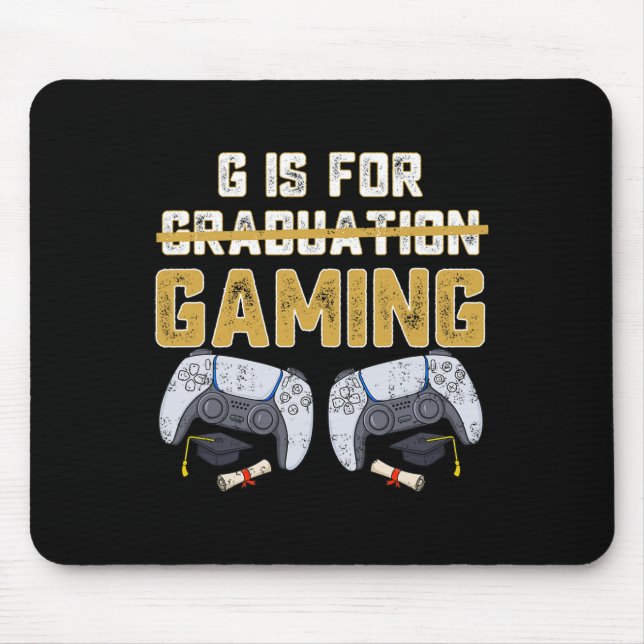 Mousepad G É Para Jogo De Graduação De Escola Ki (Frente)
