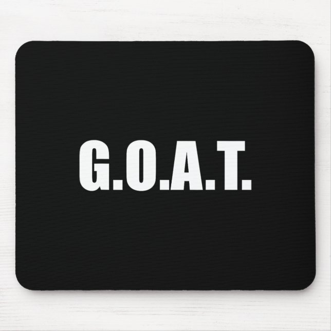 Mousepad G.o.a.t Maior de todos os tempos (Frente)