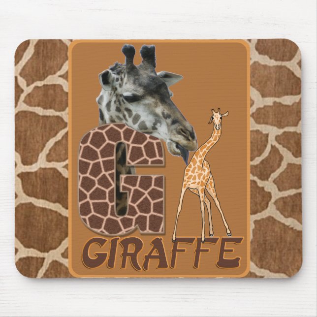MOUSEPAD G PARA O GIRAFA (Frente)