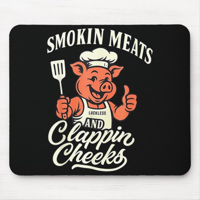 Mousepad G Smokin Meats Clapn Cheeks  (Frente)