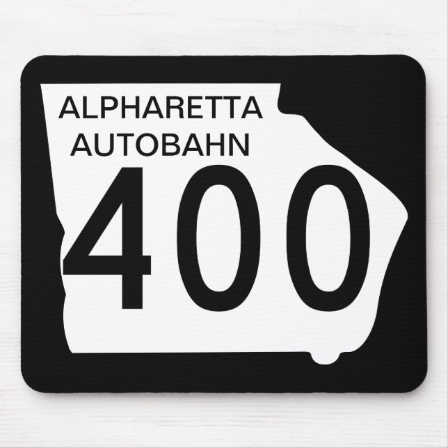 Mousepad GA 400 "Alpharetta Autobahn" (Frente)