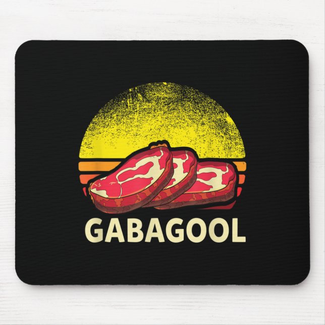 Mousepad Gabagool Cacola Meat Lover New Jersey Italian Gift (Frente)