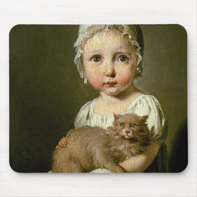 Mousepad Gabrielle Arnault (1811-72) 1813 (óleo em canvas) (Frente)