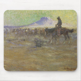 Mousepad Gado-vaqueiro, de Lon Megargee