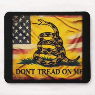 Mousepad Gadsen Flag Não Me Engana