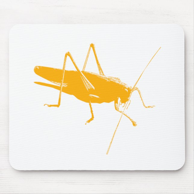 Mousepad Gafanhoto alaranjado (Frente)