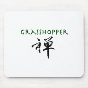 Mousepad Gafanhoto com símbolo do "zen"