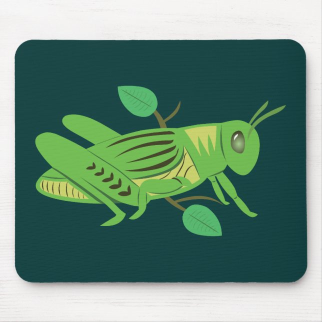 Mousepad Gafanhoto Verde (Frente)