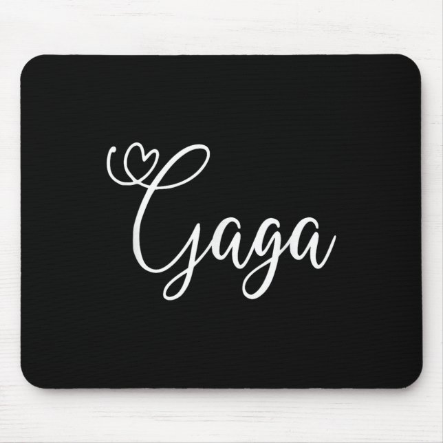 Mousepad Gaga Cute Heart Grandma  (Frente)