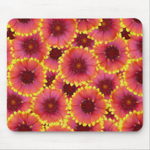 Mousepad Gaillardia - Padrão Sem Costura
