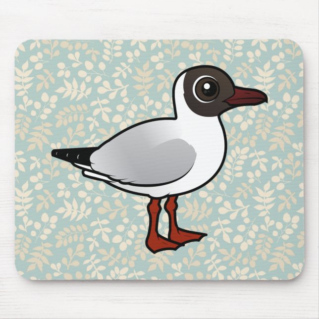 Mousepad Gaivota de cabeça negra de Birdorable (Frente)