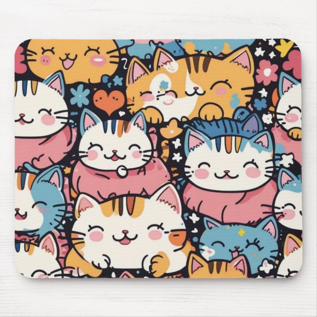Mousepad gajos bonitos (Frente)