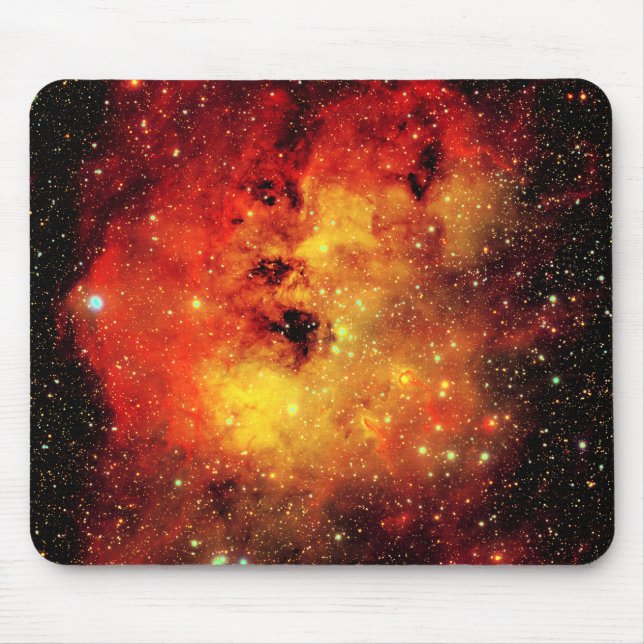 Mousepad Galáxia ao Fogo (Frente)
