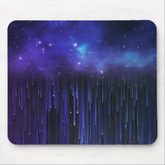 Mousepad Galáxia das luzes do Norte roxo