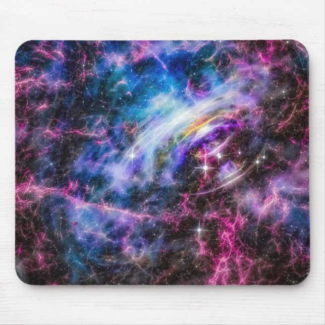 Mousepad Galáxia Espacial Nebulosa de Alta Velocidade (Frente)