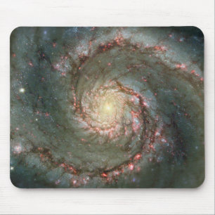Mousepad Galáxia espiral M51
