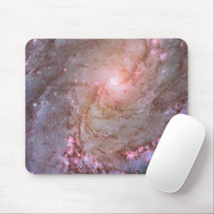 Mousepad Galáxia Espiral M83, Ablaze Com Formação De Estrel
