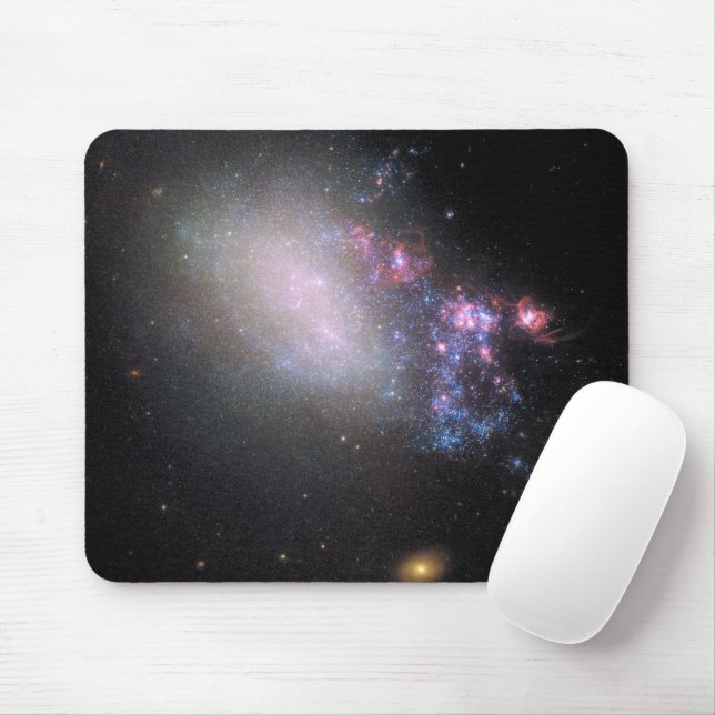 Mousepad Galáxia Irregular Ngc 4485 (Com mouse)