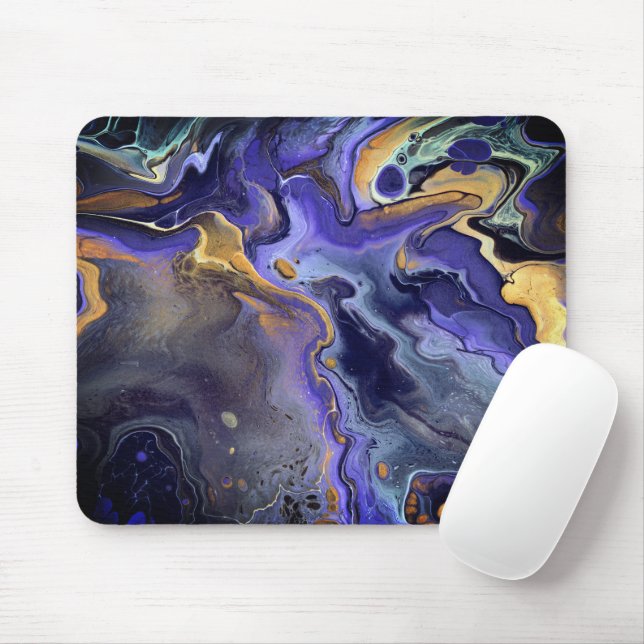 Mousepad Galáxia líquida 1 (Com mouse)