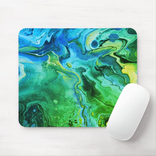 Mousepad Galáxia líquida 5 (Com mouse)