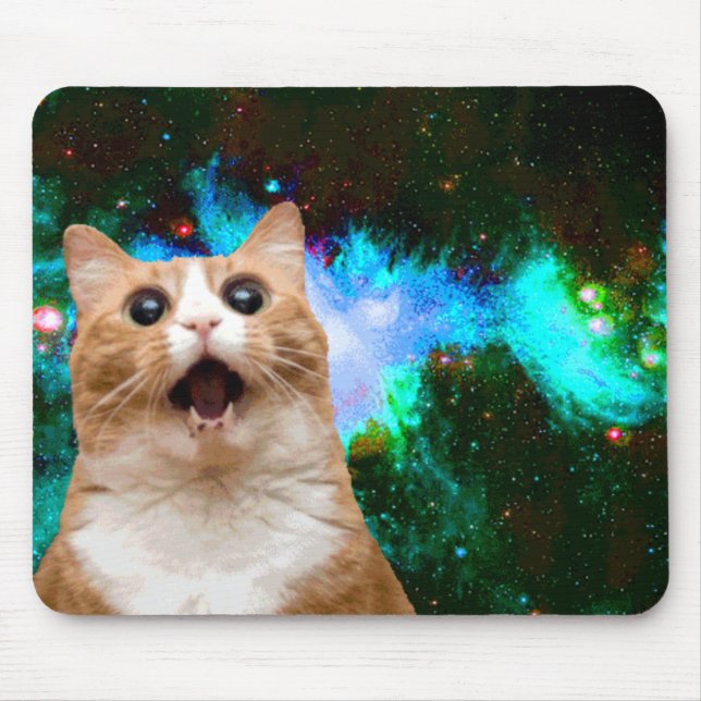 MOUSEPAD GALAXY CAT (Frente)