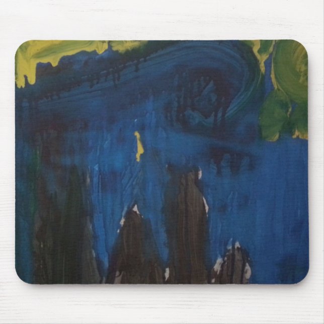 Mousepad Galeria "noite estrelado " de Smeraldo (Frente)